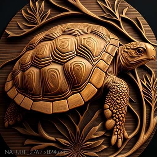 Nature and animals (st turtle 2, NATURE_2762) 3D models for cnc